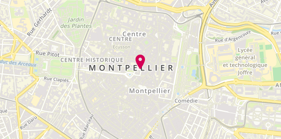 Plan de Les Mômes, 8 place du Marché Aux Fleurs, 34000 Montpellier
