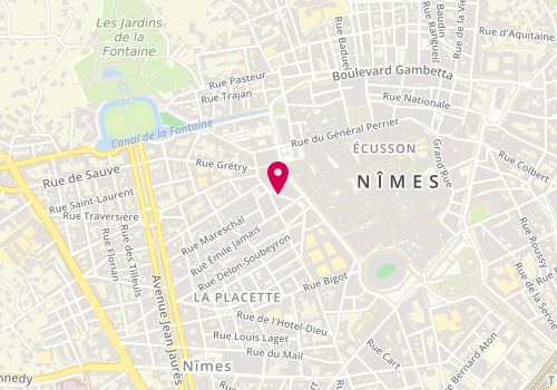 Plan de Electro Acoustique et Vidéo, 5 Rue des Frères Mineurs, 30900 Nîmes