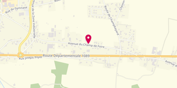 Plan de Acropole du Son - Prestataire Evénementiel - Son & Eclairage & Vidéo, 508 Av. Du Champ de Foire, 42130 Sainte-Agathe-la-Bouteresse