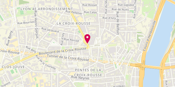 Plan de Paddy's Corner, 4 Rue de la Terrasse, 69004 Lyon
