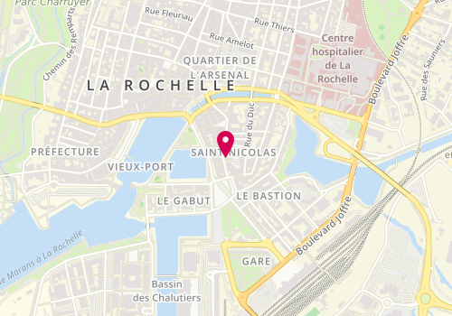 Plan de Une Folle Epoque, 55 Rue Saint-Nicolas, 17000 La Rochelle