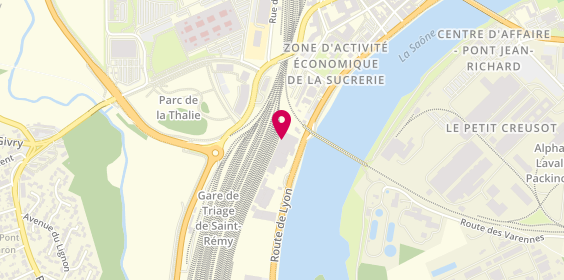 Plan de Avl, 6 Route de Lyon, 71100 Saint-Rémy