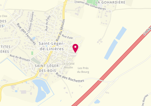 Plan de Fass'Events, 13 Rue du Bon Coing, 49170 Saint-Léger-de-Linières