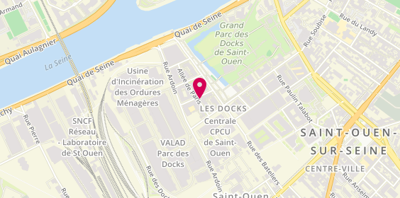 Plan de Jd Consulting, 21 Allée de Paris, 93400 Saint-Ouen-sur-Seine