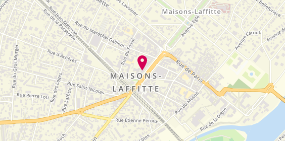 Plan de Caffe E Cucina, 36 avenue de Longueil, 78600 Maisons-Laffitte