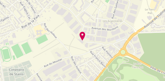 Plan de Eurydice, 11 Rue Jacques Anquetil, 95140 Garges-lès-Gonesse