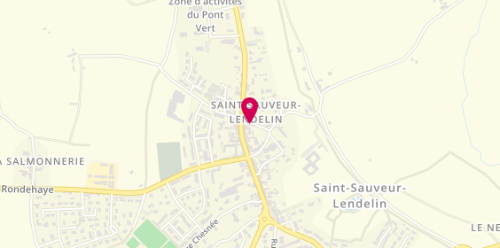 Plan de Christophe Kelevra - Mobilier Kilom, 4 Rue Jacques, 50490 Saint-Sauveur-Villages