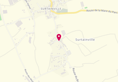 Plan de Pascal-Sono-Animation, 25 Route du Brisay, 50270 Surtainville