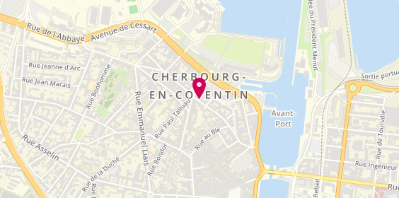 Plan de Au Bout du Monde, 5 Rue Tour Carrée, 50100 Cherbourg-en-Cotentin