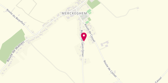 Plan de Aet Events, 233 Route de Saint-Omer, 59470 Merckeghem